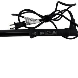 L'Ange HT015B Curling Wand Women OS Black Ceramic Tourmaline Hair Styling Tool